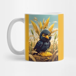 Cute Halloween Crow Mug